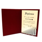 diploma in mapa  personalizata gravura text